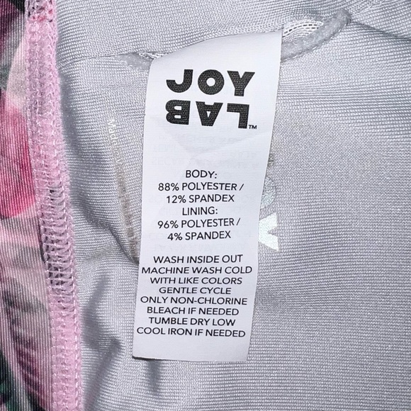 JoyLab Feather Print Padded Sports Bra - Picture 8 of 9